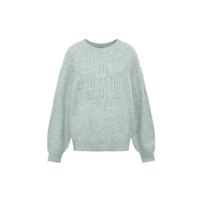 Abbildung von Mavi Regular CREW NECK Strickpullover, Damen, Größe: Large, Abyss