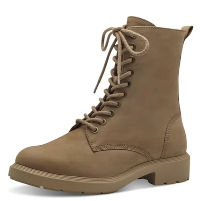 Abbildung von Tamaris Plateaustiefelette, Damen, Größe: 39, Braun Schuhe