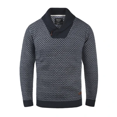 Abbildung von Indicode Jeans Idcopent Strickpullover, Herren, Größe: Medium, Navy