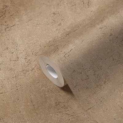 Abbildung von living walls Vliestapete &quot;Desert Lodge&quot;, Steinoptik urban Motiv, Struktur Tapete Betonoptik Tapeten Wohnzimmer Schlafzimmer Küche Flur