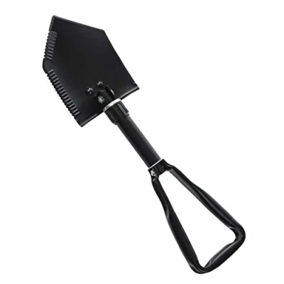 Abbildung von Mil Tec Unisex Erwachsene Dreifachspaten 15522050 Dreifachspaten, Schwarz, 2,5 mm