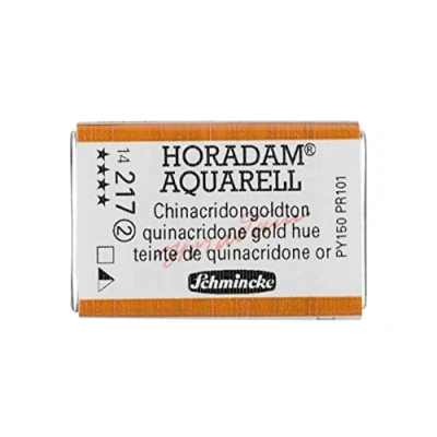 Abbildung von Schmincke HORADAM® AQUARELL feinste Künstler Aquarellfarben, 217 Chinacridongoldton, 14 043, 1/1 Näpfchen