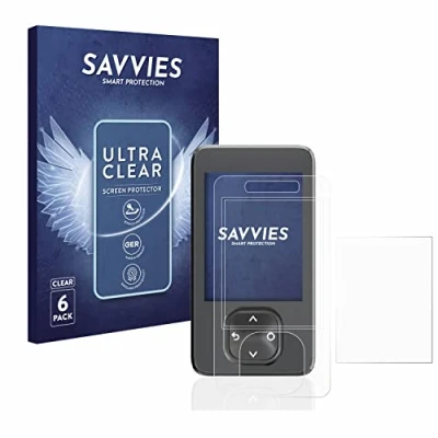 Abbildung von Savvies 6 Stück Schutzfolie für Dexcom G7 CGM Displayschutz Folie Ultra Transparent