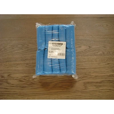 Abbildung von HYGOSTAR Standard Überschuhe, 1 Packung = 100 Stück, 40 my, blau, 41 cm
