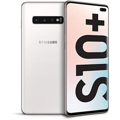 Abbildung von Samsung Galaxy S10+ Smartphone (16.3cm (6.4 Zoll) 512 GB interner Speicher, 8 RAM, Ceramic White) [Standard] Deutsche Version