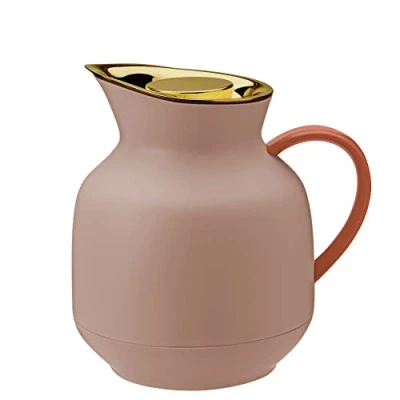 Abbildung von stelton Teekanne AMPHORA Isolierkanne Tee soft peach, 1 l, peach