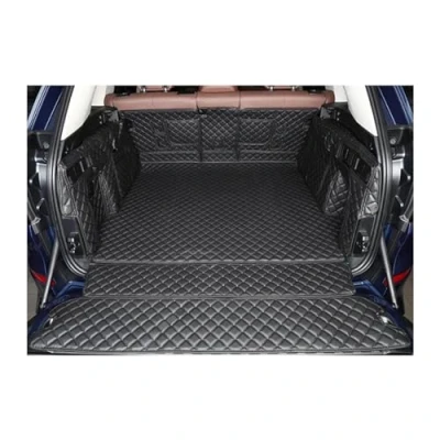 Abbildung von Kofferraum Schutzmatte Auto Stamm Matten Für B&amp;MW X5 Antrieb 45e 2022 2021 G05 Langlebige Cargo Liner Boot Teppiche Styling Kofferraumwanne (Color : Black line)