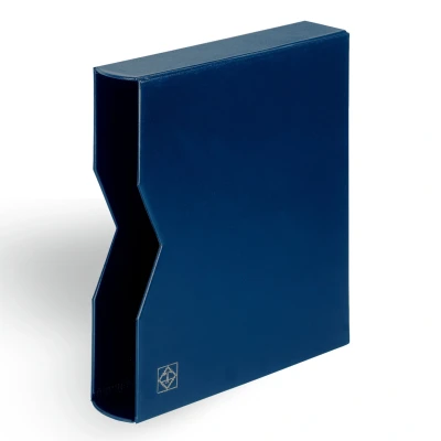 Abbildung von Leuchtturm, Optima Classic, Schutzkassette Blau Abm: innen: 245x272x57 mm. pro Stk.
