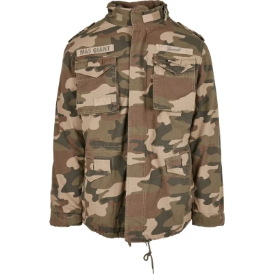 Abbildung von Brandit Giant Leichte Jacke, Herren, Größe: Large, Wood camo