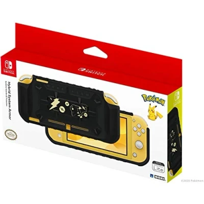 Abbildung von NSW Lite Hybrid System Armor Pikachu Black &amp; Gold: Für Nintendo Switch