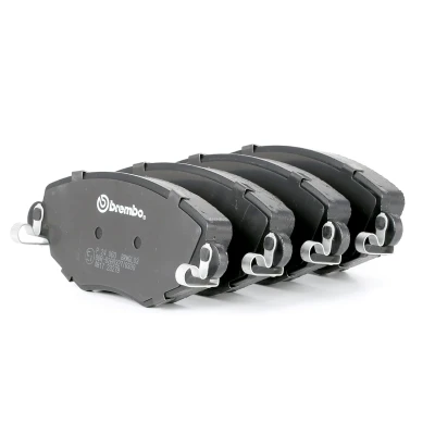 Abbildung von BREMBO P 24 060 Bremsbelagsatz exkl. Verschleißwarnkontakt mit Bremssattelschrauben ohne Zubehör FORD: MONDEO 3 Kombi, 3, Stufenheck