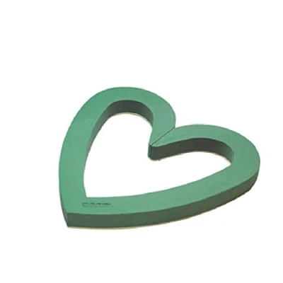 Abbildung von Flowerbox Oasis Steckschaum Bioline Vacufix Herzen Offen 60cm Steckmasse Steckschwamm 2 Stück