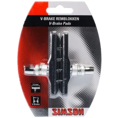 Abbildung von Simson Bremsklotz Satz Für V Bremse 72mm