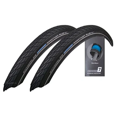 Abbildung von Reifen Schwalbe Marathon Plus SmartGuard 28 X 1.50&quot; / 40 622 Mm Schwarz Mit Reflexion