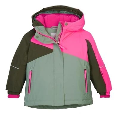 Abbildung von first instinct by killtec Kinder Skijacke/Funktionsjacke mit Kapuze und Schneefang FISW 41 MNS SKI JCKT, blasses oliv, 110/116, 43388 000