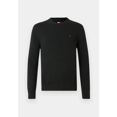 Abbildung von Tommy Jeans SLIM Sweater Strickpullover, Herren, Größe: 48, Black
