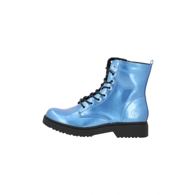 Abbildung von Palado by Sila Sahin Plateaustiefelette, Damen, Größe: 37, Blau Schuhe