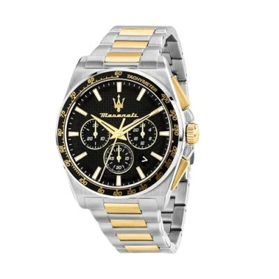 Abbildung von Maserati R8873652003 Herrenuhr Chronograph Velocità Zweifarbig/Schwarz