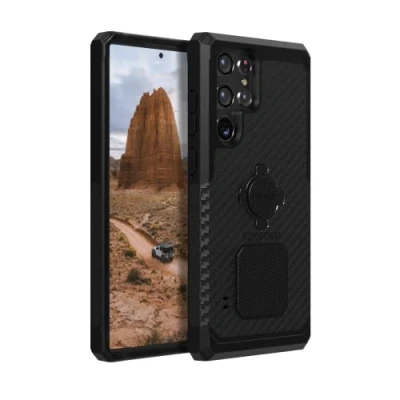 Abbildung von Rokform Galaxy S22 Ultra Hülle, 5G Magnetische Hülle mit Drehverschluss, Militärqualität Robust, Samsung Schutzhülle, Fallgetestete Armor (Schwarz)