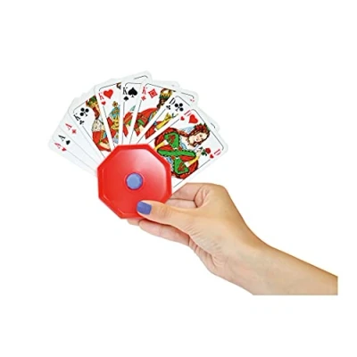 Abbildung von Noris Spiel Zubehör Kartenspiel Spielkartenhalter aus Kunststoff 606154619