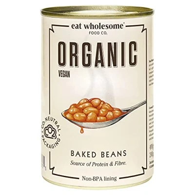 Abbildung von Eat Wholesome Gebackene Bio Bohnen, 400 g (12er Pack) Bohnen in Tomatenoße