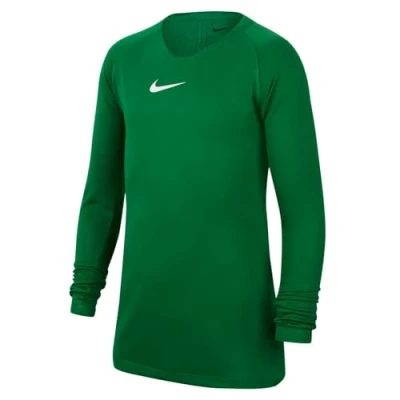 Abbildung von Nike Performance DRY PARK First Langarmshirt für Kinder, Größe: 158 170, Pine green/white