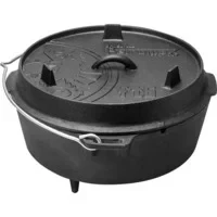 Abbildung von Petromax Schmortopf Dutch Oven ft6 mit Füßen Feuertopf Gusseisen