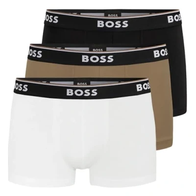 Abbildung von BOSS Trunk 3 PACK Panties, Herren, Größe: Medium, Open miscellaneous