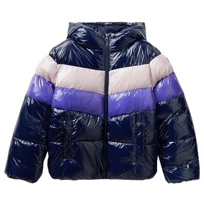 Abbildung von United Colors of Benetton Mädchen 2o3acn02p Jacke, Blu Scuro 922, M