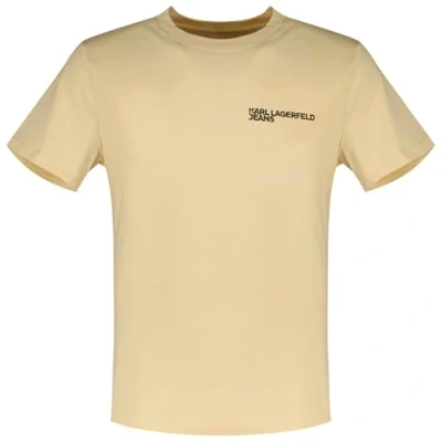 Abbildung von Karl Lagerfeld Jeans TEE Tshirt basic, Herren, Größe: Medium, Wood ash