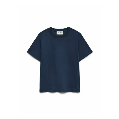 Abbildung von Aware Naima SS Oneck NOOS Tshirt basic, Damen, Größe: XS, Dark sapphire