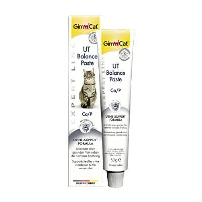 Abbildung von GimCat EXPERT LINE UT Balance Paste Funktionaler Katzensnack unterstützt einen gesunden Harn 1 Tube (1 x 50 g)