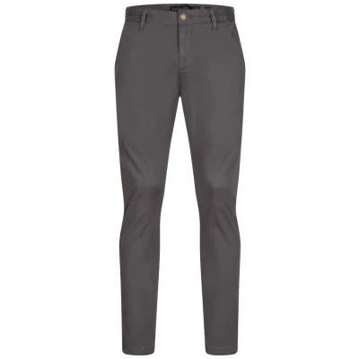Abbildung von Indicode Herren Cherry Chinohose Stretchhose Chino Herrenhose Stretch Stoffhose Dk Grey 29/32