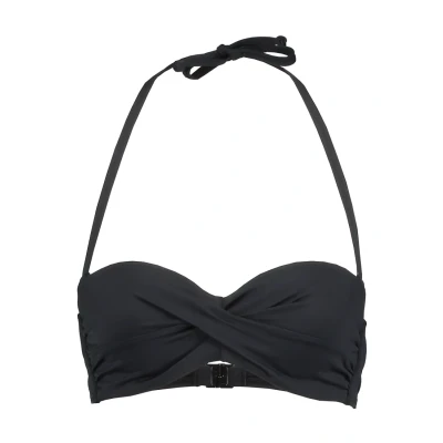 Abbildung von s.Oliver Bandeau TOP Bikinitop, Damen, Größe: 34xD, Schwarz