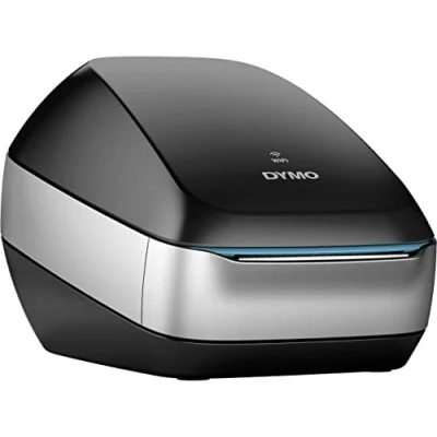 Abbildung von DYMO LabelWriter Wireless Etikettendrucker Drucken Sie Etiketten mit Wi Fi &amp; USB 300 dpi. Thermodirekt Etikettiergerät