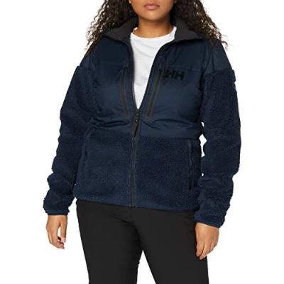 Abbildung von Helly Hansen Damen Arctic Ocean Windproof Pile Fleecejacke, Navy, XS