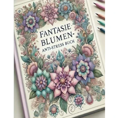 Abbildung von Fantasieblumen Das Anti Stressbuch: Weil du es dir wert bist...........