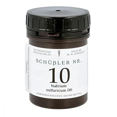 Abbildung von Schüssler Nr.10 Natrium sulfuricum D 6 T 400 St