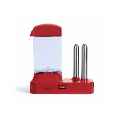 Abbildung von LIVOO Dampfgarer Hot Dog Maschine Dogs selber machen 6 Würstchen 340 Watt