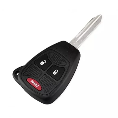 Abbildung von 3 Tasten Fernbedienung Autoschlüssel Shell Case Cover Fob Ersatz Zubehör für Chrysler Dodge Caliber Jeep Patriot Pacifica Liberty