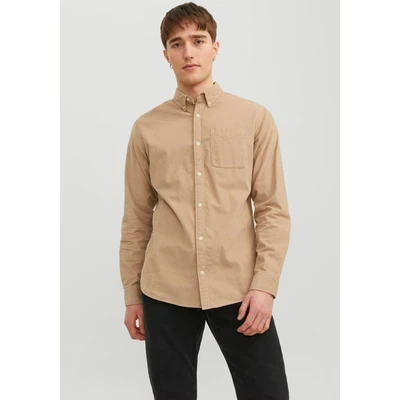 Abbildung von Jack &amp; Jones Eclassic LS SN Hemd, Herren, Größe: Small, Crockery