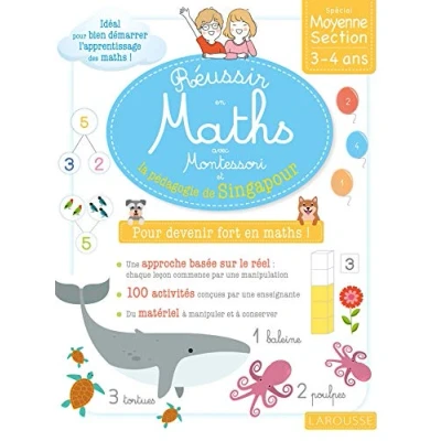 Abbildung von Réussir en maths avec Singapour MS: Petite et Moyenne Sections