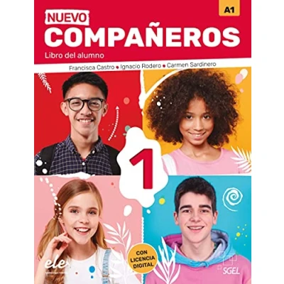 Abbildung von Nuevo Compañeros 1 alumno: Libro del alumno + licencia digital (A1)