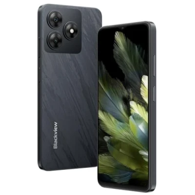 Abbildung von Blackview Wave 8 4G Android 14 Smartphone ohne Vertrag, 12GB+128GB (2TB Externer SD), 6,56&#039;&#039; HD+ Bildschirm (Augenkomfort Modus), 13MP+8MP, Dual SIM Handy, Smart K Box Lautsprecher, GPS Schwarz