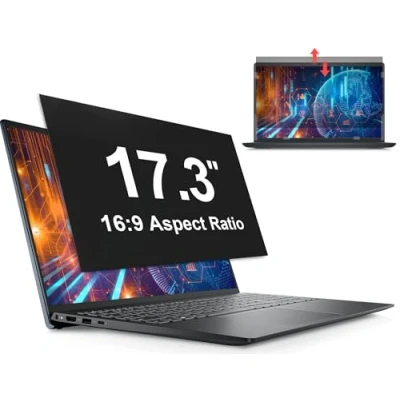Abbildung von Mamol Sichtschutz 17.3 Zoll Blickschutzfilter für 16:9 Laptop, Blickschutzfolie Laptop Screen Filter Anti Blaulicht Blendschutz,Abnehmbarer Kompatibel mit Lenovo/HP/Dell/Acer/Samsung/Asus/Toshiba