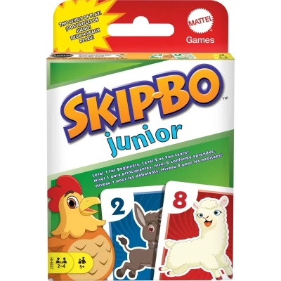 Abbildung von Mattel Games Skipbo Junior Spielzeug für Kinder, Größe: One Size, Multicolor