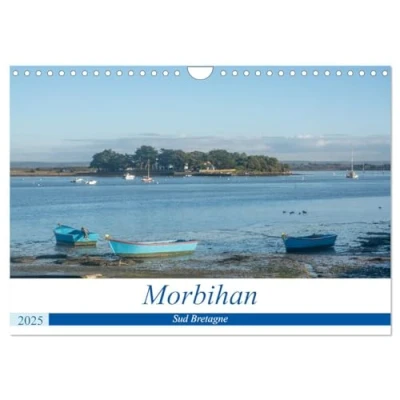 Abbildung von Morbihan, Sud Bretagne (Wandkalender 2025 DIN A4 quer), CALVENDO Monatskalender
