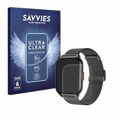 Abbildung von Savvies 6 Stück Schutzfolie für Narcid P95 2&quot; Displayschutz Folie Ultra Transparent