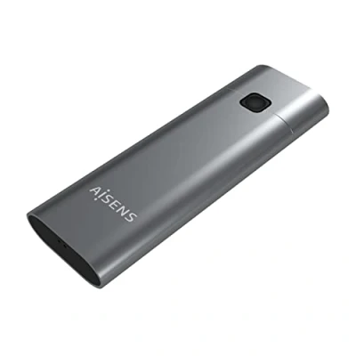 Abbildung von AISENS ASM2 021GR Externes Gehäuse für M.2 SSD NVME A USB3.2 GEN2, Grau