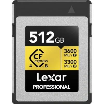 Abbildung von Lexar Professional GOLD 4.0 512GB CFexpress Type B